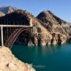 Karon 3 dam lake bridge, Khuzestan,