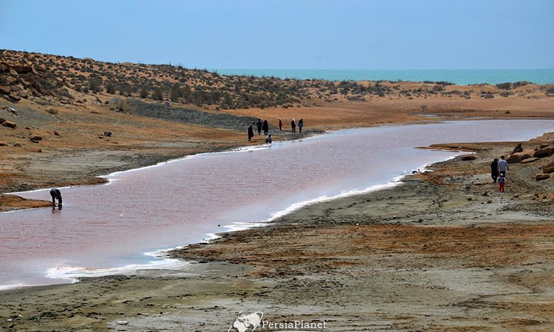 Lipar Wetland, Pink Lake, Chabahar
