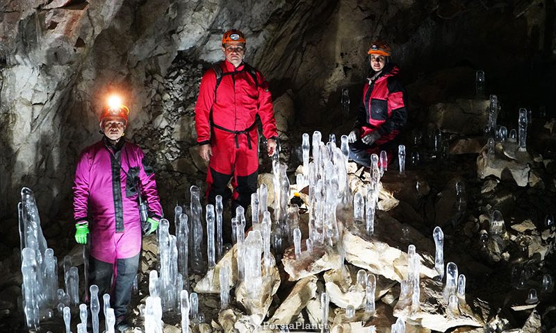 Yakh Morad Cave Ice