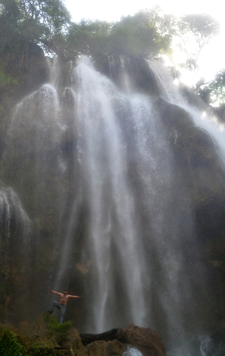 Waterfall Zarde Limeh, Chahar Mahal Bakhtiari Province