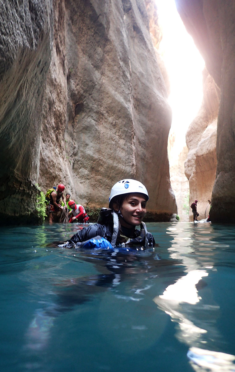 Canyon Tour guide in Iran
