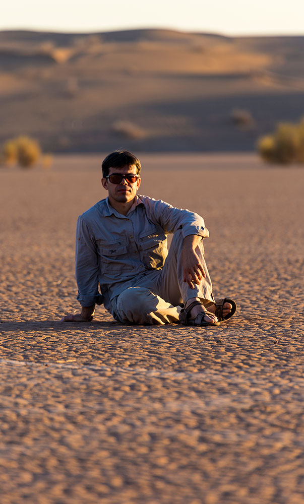 Desert Tour guide in Iran