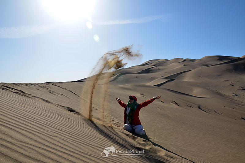 Moghestan Desert, Yazd, Rig-e Zarrin