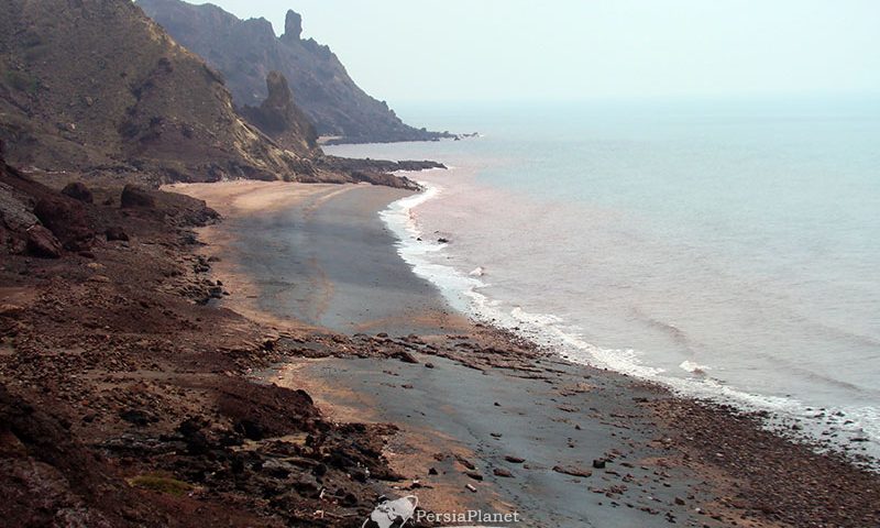 Red Soil Mine Beach, Hormoz Island