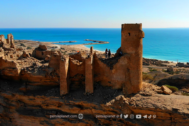 The castle of Kalat village near Bandar Aftab, Hormozgan